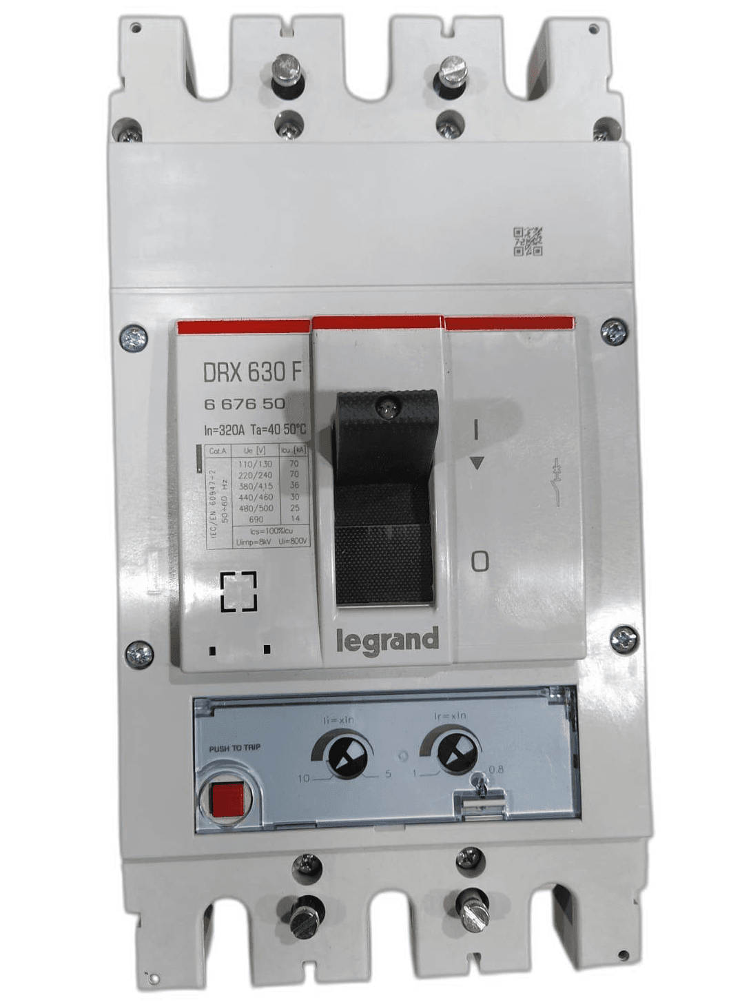 3P/4P MCCB 250–630A/800V