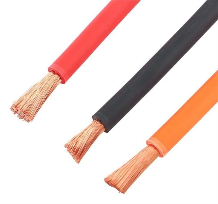 PVC insulated welding cable